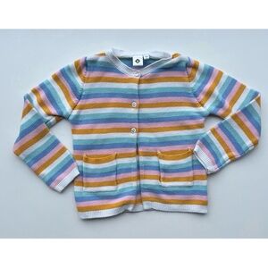 2/$10 GRAIN DE BLÉ Toddler girl sweater 36m